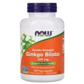 Гінкго білоба NOW Ginkgo Biloba 120 мг веганські капсули №200