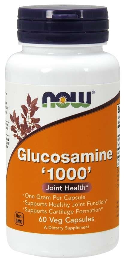 Глюкозамин NOW Glucosamine 1000 мг веганские капсулы №60
