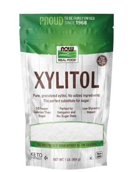 Ксиліт NOW Real Food Xylitol, 454 г