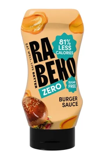 Соус Rabeko Sauce Zero Burger низькокалорійний, без цукру, бургер соус, 350 мл