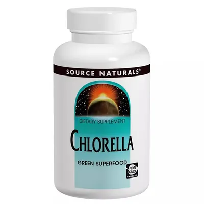 Хлорела Source Naturals Chlorella 500 мг, 100 таблеток