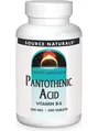 Пантотенова кислота Source Naturals Pantothenic Acid 250 мг, 250 таблеток