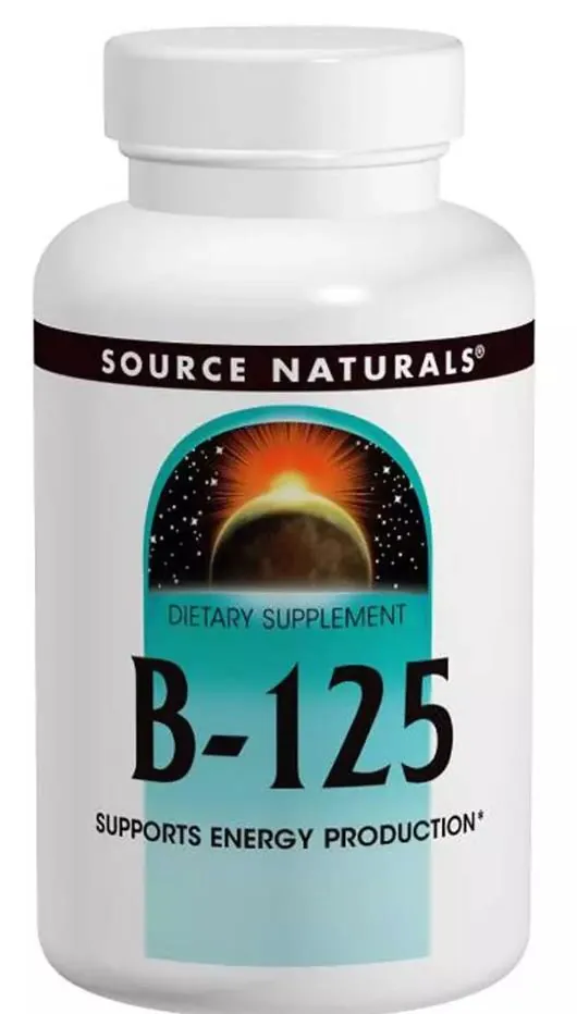 Вітаміни групи В Source Naturals B-125, 60 таблеток