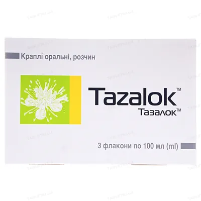 Тазалок краплі ор., р-н по 100 мл №3 у флак.