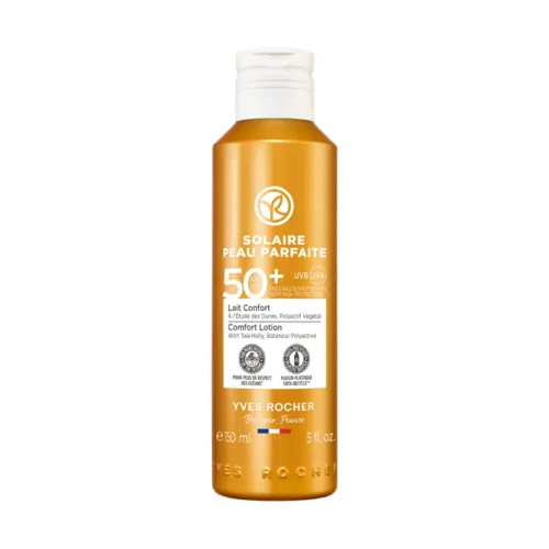 Молочко сонцезахисне Yves Rocher Solaire Peau Parfaite SPF50+ для обличчя та тіла, 150 мл