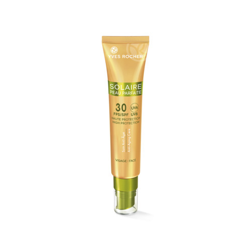 Крем солнцезащитный Yves Rocher для лица, SPF30, 40 мл