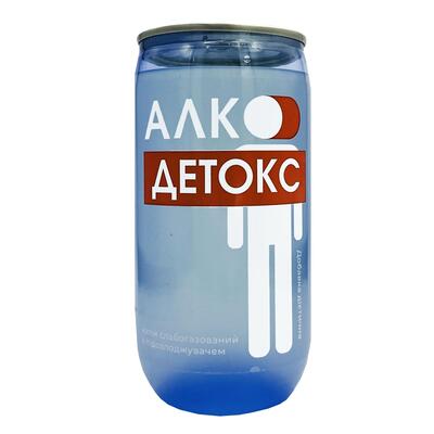 Алко-Детокс напиток слабогазированный с подсластителем, 250 мл в банке