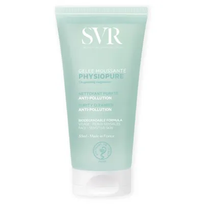Гель очищаючий для обличчя SVR Physiopure для всіх типів шкіри, 55 мл