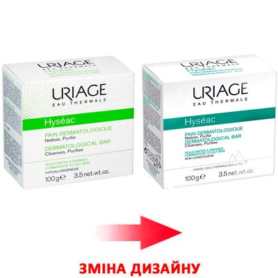 Мило Uriage Hyseac дерматологічне, 100 г