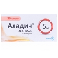 Аладин-Фармак таблетки по 5 мг №30 (10х3)