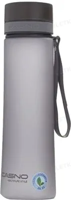 Пляшка для води Casno KXN-1111 сіра, 1000 мл