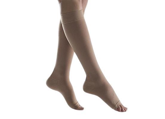Гольфы компрессионные Lauma Medical Cotton Line AD 209 без мыска, 2 класс компрессии, цвет натуральный, размер 2K