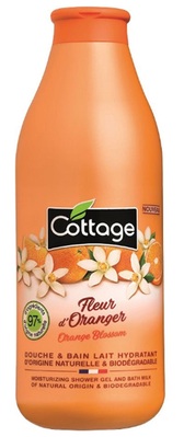 Гель для ванны и душа Cottage Moisturizing Shower Gel And Bath Milk увлажняющий Апельсиновый цвет, 750 мл