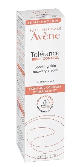 Крем для обличчя Avene Tolerance Control заспокійливий відновлюючий, 40 мл