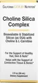 Холіновий та кремнієвий комплекс California Gold Nutrition Choline Silica Complex, 59 мл