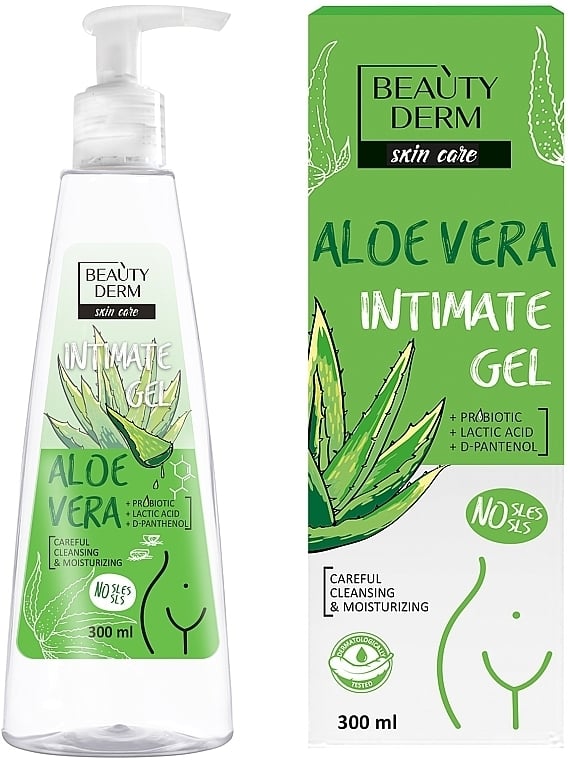 Гель для інтимної гігієни Beauty Derm Aloe Vera, 300 мл