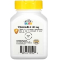 Витамин B-6 21st Century Vitamin B-6 100 мг, 110 таблеток