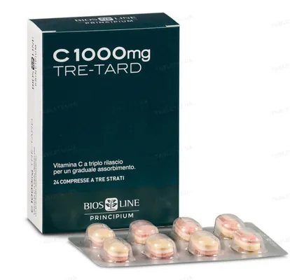 Вітамін С Principium C 1000 Tre-Tard 1000 мг, 24 таблетки