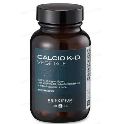 Кальцій К-Д Principium Calcio K-D Vegetale, 60 таблеток