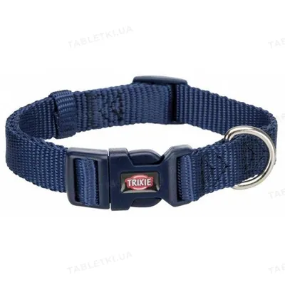 Нашийник Trixie 202113 Premium XXS-XS 15-25 см/10 мм, індиго