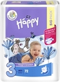 Підгузки Happy Bella Baby Midi, розмір 3, 5-9 кг, 72 шт