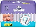 Підгузки Panda дитячі midi, розмір 3, 5-9 кг, 15 шт