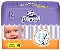 Подгузники Panda детские maxi, размер 4, 8-18 кг, 14 шт