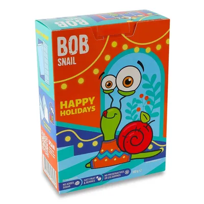 Набір Bob Snail Christmas box Різдвяний бокс з іграшкою малий, 140 г