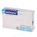 Зилола таблетки, в/плів. обол. по 5 мг №28 (7х4)