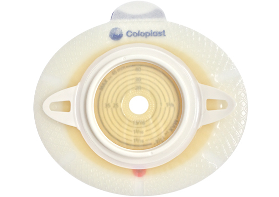 Пластина Coloplast 10015 SenSura Click Xpro стомическая для двухкомпонентного калоприемника, фланец 40 мм, отверстие 10-35 мм, 5 штук
