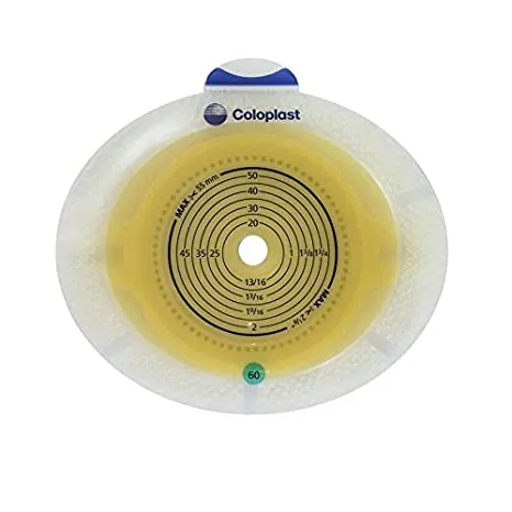 Пластина Coloplast SenSura Click Xpro 10035 стомічна для двокомпонентного калоприймача, фланець 60 мм, отвір 10-55 мм, 5 штук