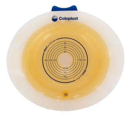 Пластина Coloplast SenSura Click Xpro Convex light 11045 стомічна для двокомпонентного калоприймача, фланець 70 мм, отвір 15-53 мм, 5 штук
