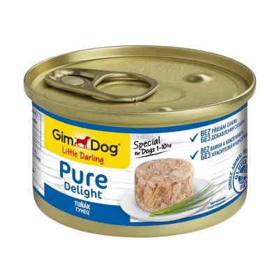 Корм влажный для собак GimDog LD Pure Delight с тунцом 85 г