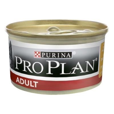 Корм влажный для взрослых кошек Purina Pro Plan Adult Курица, 85 г
