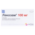 Лакозам таблетки, в/плів. обол. по 100 мг №56 (14х4)