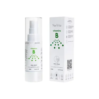 Вітаміни групи В NorVita Vitamins B спрей, 30 мл