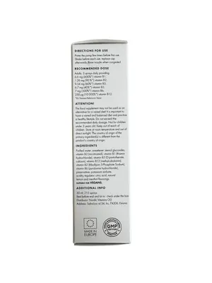 Вітаміни групи В NorVita Vitamins B спрей, 30 мл
