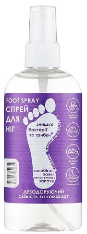 Спрей для ніг Аромат Antiseptic з антисептичним ефектом дезодоруючий, 100 мл
