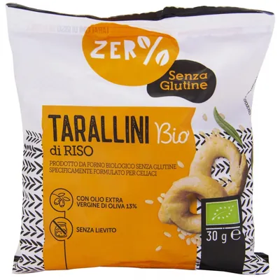Тараліні Zero Tarallini рисові, 30 г