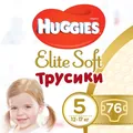 Підгузки-трусики Huggies Elite Soft Pants XL дитячі розмір 5, 12-17 кг, 76 шт