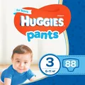 Підгузки-трусики Huggies Pants дитячі, для хлопчиків, розмір 3, 6-11 кг, J-pack, 2 х 44 шт