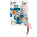 Іграшка-дражнилка AFP Whisker Fiesta Speedy для котів із котячою м'ятою, 9,5х5 см