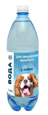 Вода для собак для зміцнення імунітету, 1 л