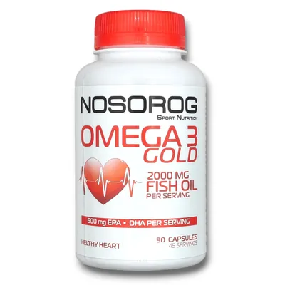 Омега-3 Nosorog Omega 3 Gold, 90 капсул