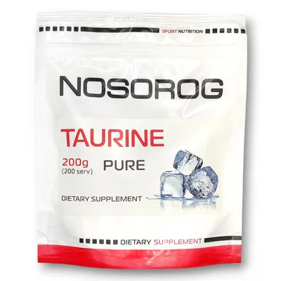 Таурин Nosorog Taurine без смаку, 200 г
