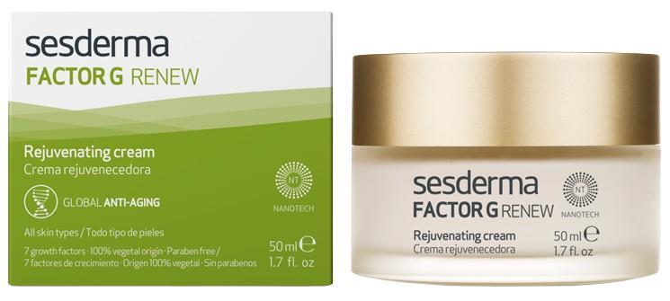Крем для обличчя Sesderma Factor G антивіковий регенеруючий, 50 мл