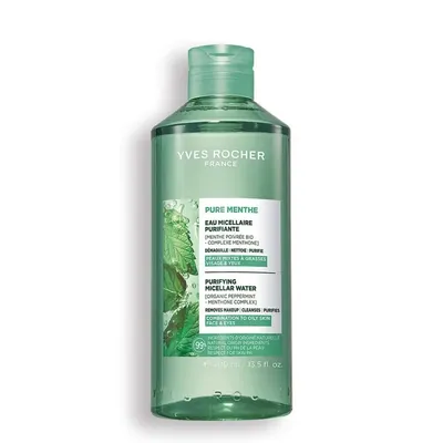 Міцелярна вода Yves Rocher Pure Menthe Освіжаюча, 400 мл