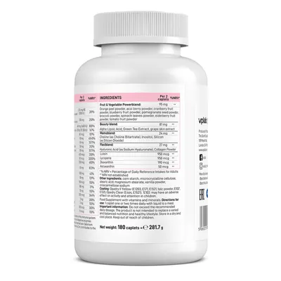 Мультивітамінна формула для жінок VPLab Ultra Woman's Multivitamin Formula, 180 каплет