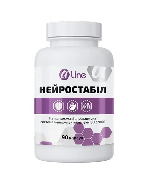 Нейростабил Aline Натуральный комплекс для поддержки нервной системы, 90 капсул
