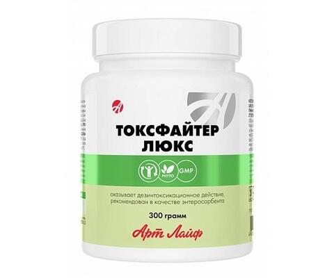 Токсфайтер Люкс Арт Лайф Сорбент для очищения организма порошок, 300 г